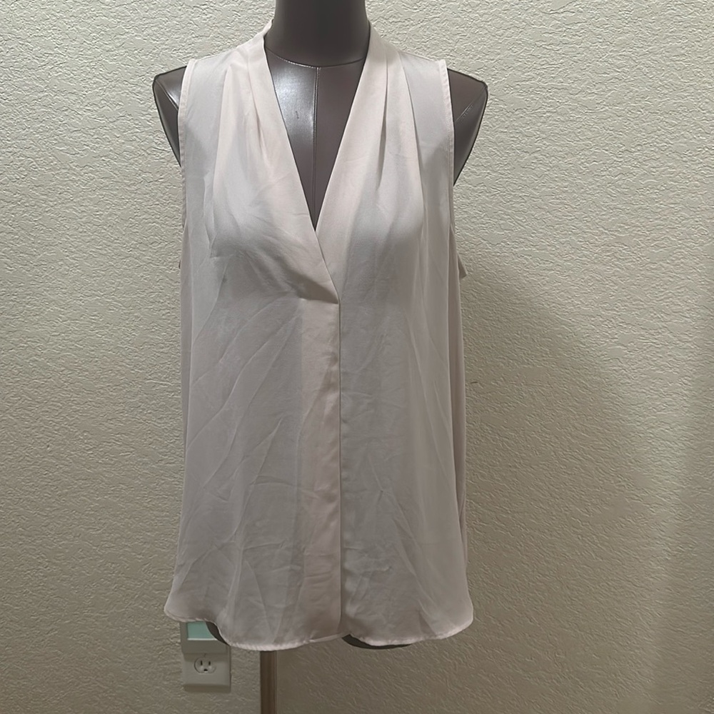 Vince Camuto Women's Rumpled Satin Blouse